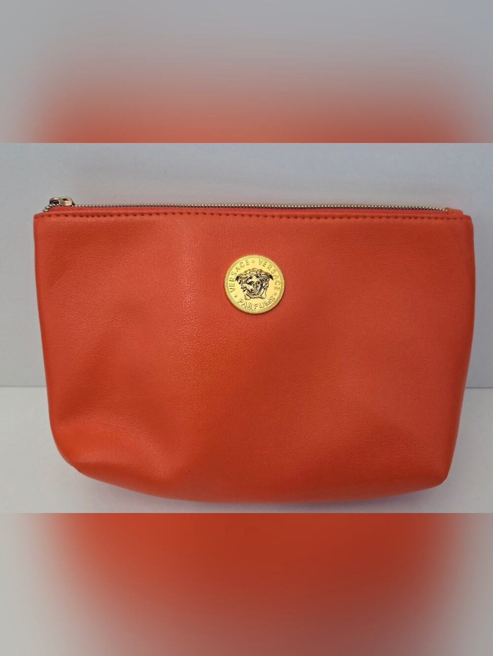Turkish Airlines Versace Parfums  In-Flight Bag Zippered Makeup Pouch - BAG ONLY